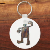 Dancing Man Kupfer Schlüsselanhänger (Vorderseite)