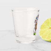 Dancing Mäuse Party Time Banner Confetti & Balloon Schnapsglas (Links)