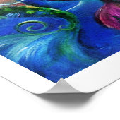 Dancing Mermaids Poster (Ecke)