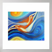 Dancing Mermaids Poster (Vorne)