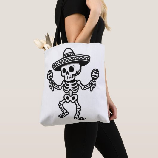 Dancing Mexican Skeleton Tasche (Von Nahem)