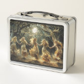 Dancing Moon Goddess Lunch Boxes Metall Brotdose (Rückseite)