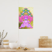 Dancing Mushroom Poster (Küche)