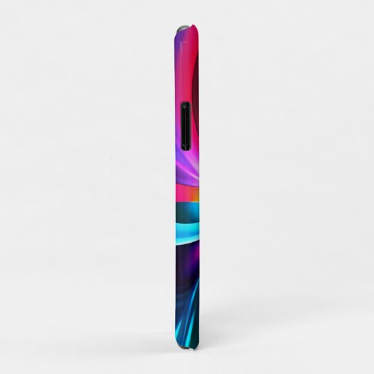 Dancing Neon Lights- blue Case-Mate iPhone Hülle (Hinten/Rechts)