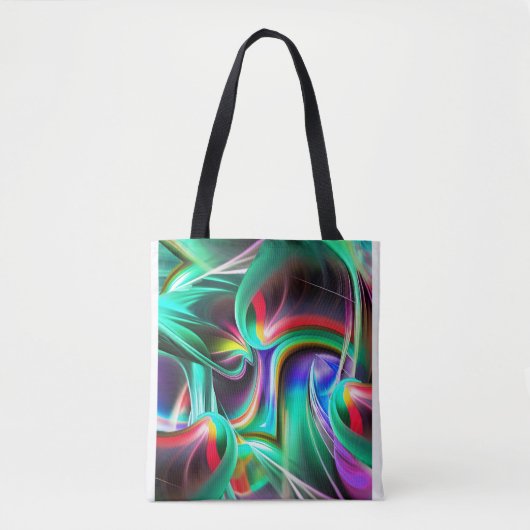 Dancing Neon Lights Tasche (Vorderseite)