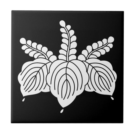 Dancing Paulownia Fliese (Vorderseite)