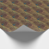 Dancing Peacock Geschenkpapier (Ecke)