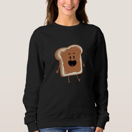 Dancing Peanut Butter matching Peanut Butter and J Sweatshirt (Vorderseite)