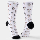Dancing Penguin Socken (Gewinkelt)