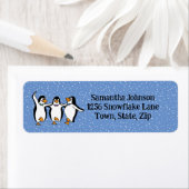 Dancing Penguins Rücksendeadresse (Insitu)