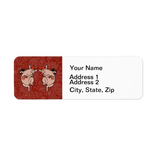 Dancing Pig Antique Niedlich Dancer (Vorne)