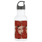 Dancing Pig Antique Niedlich Dancer Trinkflasche (Vorderseite)
