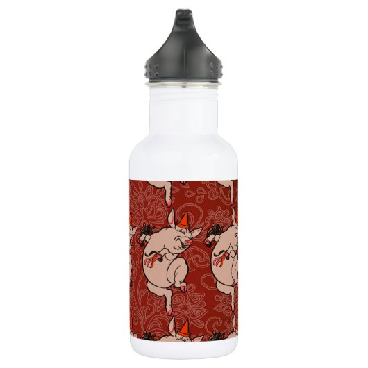 Dancing Pig Antique Niedlich Dancer Trinkflasche (Rechts)