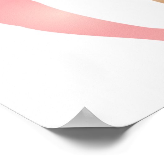 Dancing Pigs Poster (Ecke)