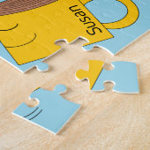 Dancing Powded Donut & Coffee Tasse: Puzzle (Seite)