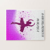 DANCING PRINCESS PUZZLE MIT INDIVIDUELLE NAME! (Horizontal)