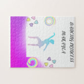 DANCING PRINCESS PUZZLE MIT INDIVIDUELLE NAME! (Horizontal)