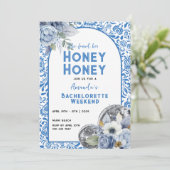 Dancing Queen Bachelorette Wochenende Ausflug Einladung (Stehend Vorderseite)