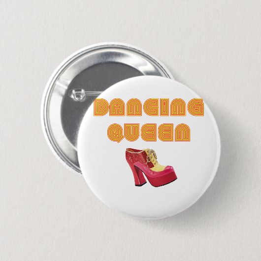 Dancing Queen Button (Vorne & Hinten)