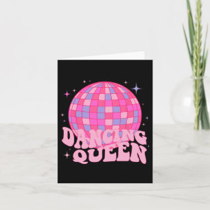 Dancing Queen Dance Mama Dancing 70er 80er Disco Karte