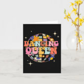 Dancing Queen Dance Mama for Dance Party Karte (Gelbe Blume)