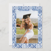 Dancing Queen Disco Ball Class of 2026 Graduation Ankündigung (Rückseite)