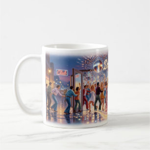 Dancing Queen — Disco Glitter Nacht Magie Tasse