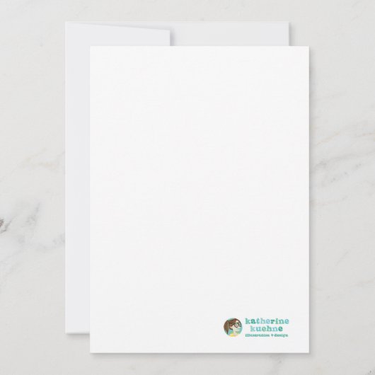 Dancing Queen Einladung (Rückseite)