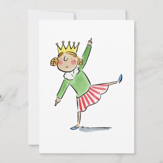 Dancing Queen Einladung (Vorderseite)