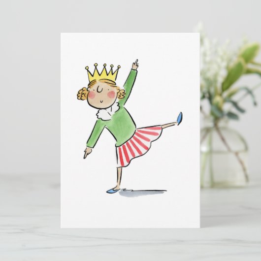 Dancing Queen Einladung (Stehend Vorderseite)