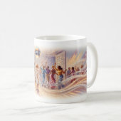 Dancing Queen — Funkelnde Disco-Kugel Freude Tasse (VorderseiteRechts)