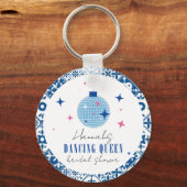Dancing Queen greek Musical Disco Brautparty Schlüsselanhänger (Vorderseite)