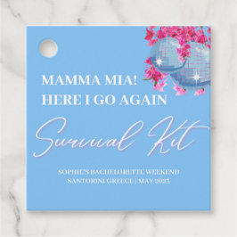 Dancing Queen Junggeselinnen-Abschied Survival Kit Geschenkanhänger