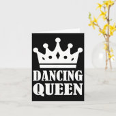 Dancing Queen Karte (Gelbe Blume)