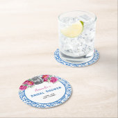 Dancing Queen Mamma Mia Disco Brautparty Runder Pappuntersetzer (Vor Ort)