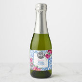 Dancing Queen Mamma Mia Disco Brautparty Schaumweinetikett (Vorderseite)