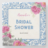 Dancing Queen Mamma Mia Disco Brautparty Steinuntersetzer (Vorderseite)