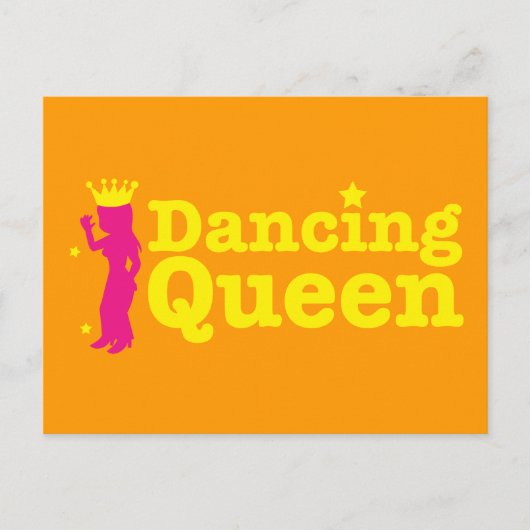 Dancing Queen Postkarte (Vorderseite)