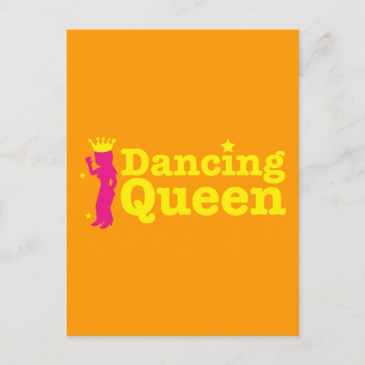Dancing Queen Postkarte (Vorderseite)