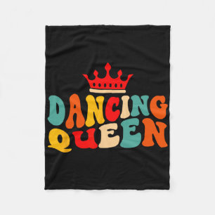 Dancing Queen Retro 70er Disco Themed 70er Jahre L Fleecedecke