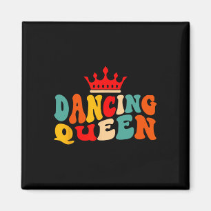 Dancing Queen Retro 70er Disco Themed 70er Jahre L Magnet