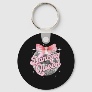 Dancing Queen Shirt Tanzen 70er 80er Women Girl Schlüsselanhänger