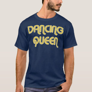 DANCING QUEEN Vintag Large Print 1970s T-Shirt