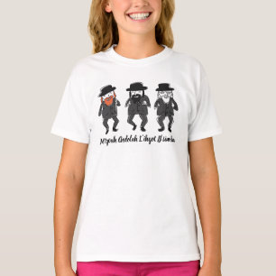 Dancing Rabbis T - Shirt Jüdisches Mädchen