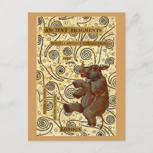 Dancing Rhino Postkarte