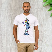 Dancing Robot Mens T - Shirt
