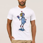 Dancing Robot Mens T - Shirt (Vorderseite)