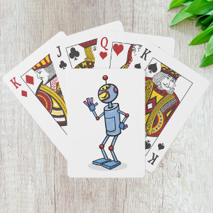 Dancing Robot Playing Cards Spielkarten