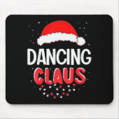 Dancing Santa Claus Christmas Matching Costume Mousepad (Vorne)
