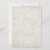 Dancing Senior Lady Fun Meilenstein Feier Einladung (Rückseite)